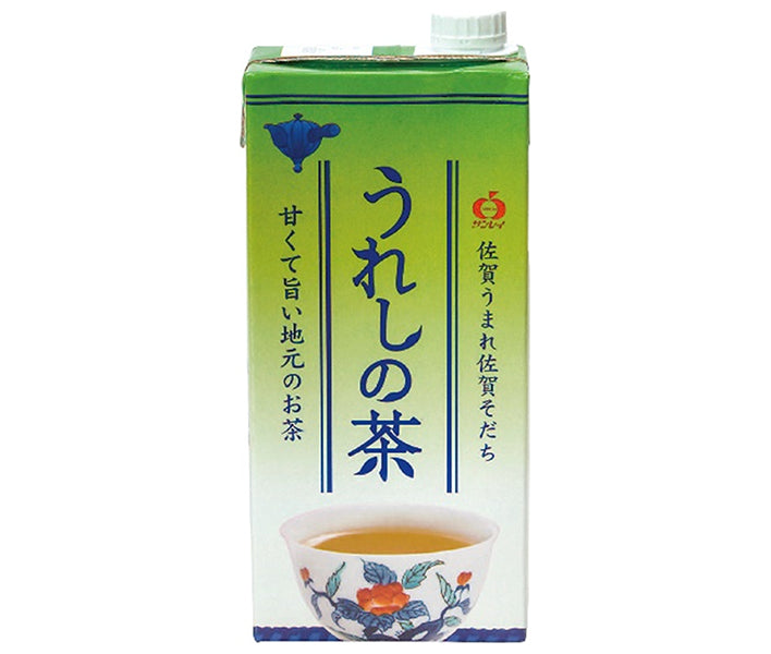 JA Beverage Saga Ureshinocha 1L paper pack x 6 bottles [shipped in Japan]