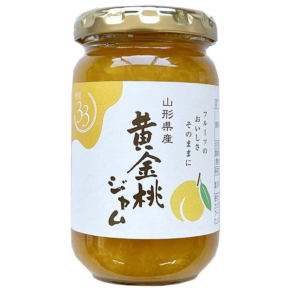 Izu Fermente Golden Peach Jam from Yamagata Prefecture 180g x 12 pieces [Shipped in Japan]