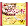 ブルボン ミニバームロール ホワイトクリーム 169g×12袋入【日本出荷】