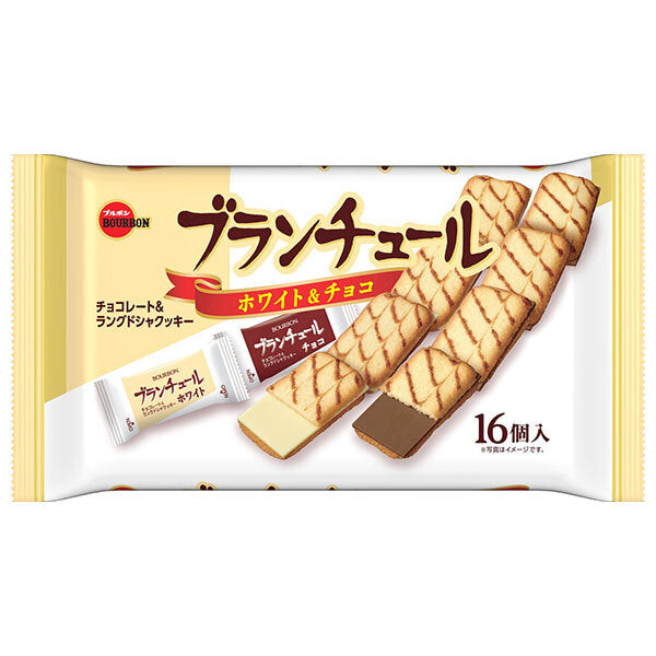 Bourbon Blancheur 16 pieces x 12 bags [shipped in Japan]
