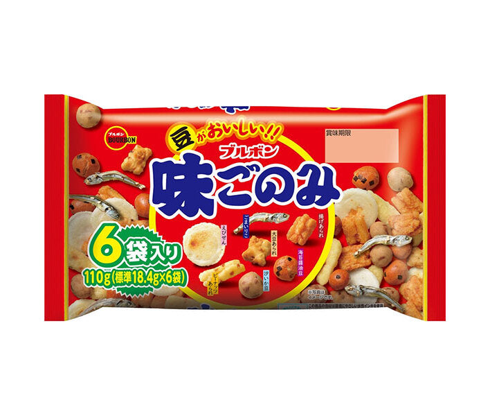 Bourbon Ajigomomi Family 110g bag x 12 pieces [shipped in Japan]