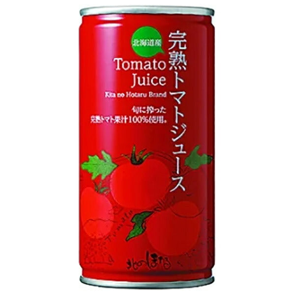 Komi Kita Hotaru Factory Tomato Juice No Salt Additive 190g can x 30 pieces [Shipped in Japan]