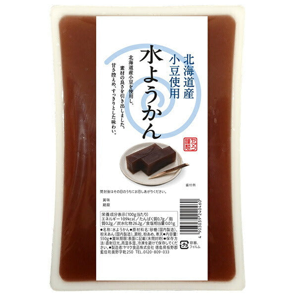 Yamaku Foods Mizu Yokan 550g x 9 bags [shipped in Japan]