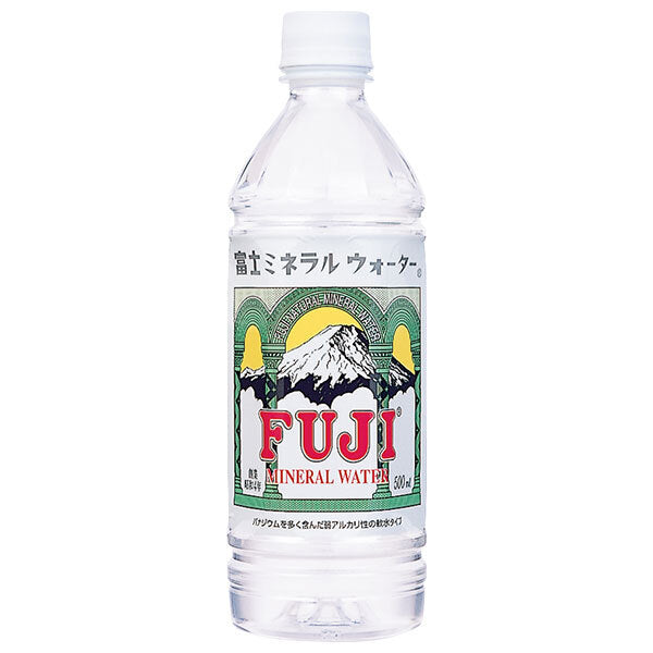 Fuji Mineral Water Fuji Mineral Water 500ml plastic bottles x 24 bottles [shipped in Japan]