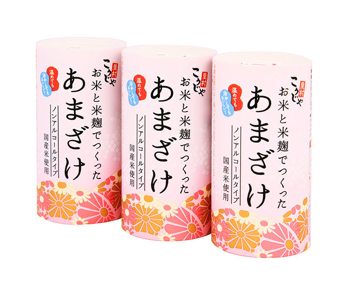 コーセーフーズ こうじや里村 お米と米麹でつくったあまざけ 125mlカートカン×3P×10個入【日本出荷】