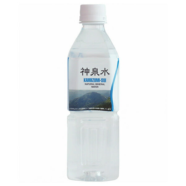 Yamaki Jozo Shinsen Water 500ml PET bottles x 24 bottles [Shipped in Japan]