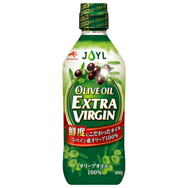 J-Oil Mills AJINOMOTO Olive Oil Extra Virgin 400g bottle x 12 bottles [Shipped in Japan]