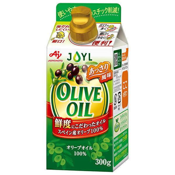J-Oil Mills AJINOMOTO Olive Oil 300g x 6 bottles [Shipped in Japan]