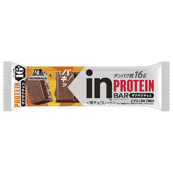 Morinaga & Co. in Bar Protein Crunchy Chocolate 12 pieces [shipped in Japan]