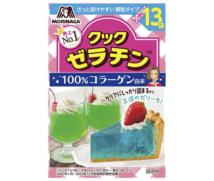 Morinaga & Co. Cook Gelatin 65g (5g x 13 bags) x 4 pieces [Shipped in Japan]