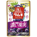 森永製菓 大粒ラムネ 濃い果実 ぶどう 27g×10袋入【日本出荷】