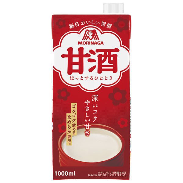 Morinaga & Co. Amazake 1000ml paper pack x 6 pieces [shipped in Japan]