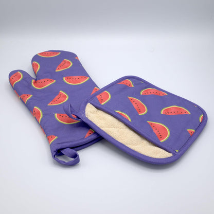 Faded Melon - Oven Mitt & Pot Holder