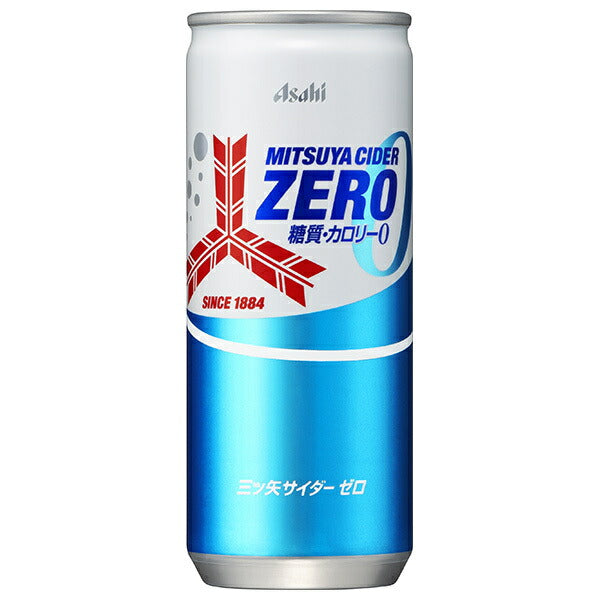 アサヒ飲料 三ツ矢サイダー ZERO(ゼロ) 250ml缶×20本入【日本出荷】