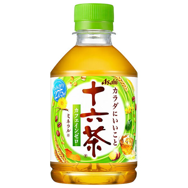 Asahi Beverage Jurokucha 275ml plastic bottle x 24 pieces [shipped in Japan]
