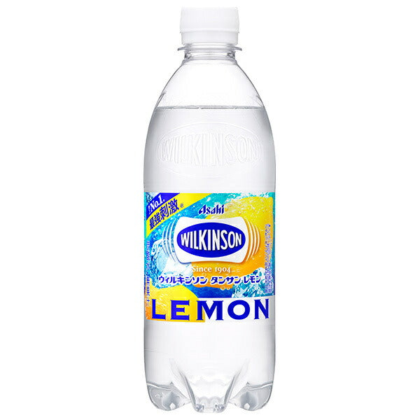 Asahi Soft Drinks Wilkinson Tansan Lemon 500ml plastic bottle x 24 bottles [shipped in Japan]