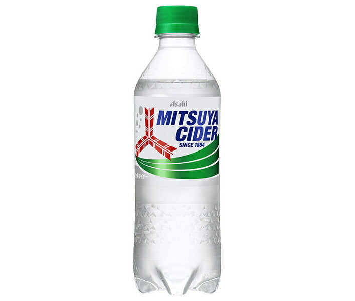Asahi Beverages Mitsuya Cider [For vending machines] 430ml plastic bottles x 24 bottles [Shipped in Japan]