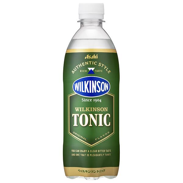 アサヒ飲料 ウィルキンソン トニック 500mlペットボトル×24本入【日本出荷】