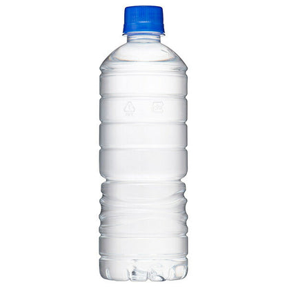アサヒ飲料 おいしい水 天然水 ラベルレスボトル 600mlペットボトル×24本入【日本出荷】