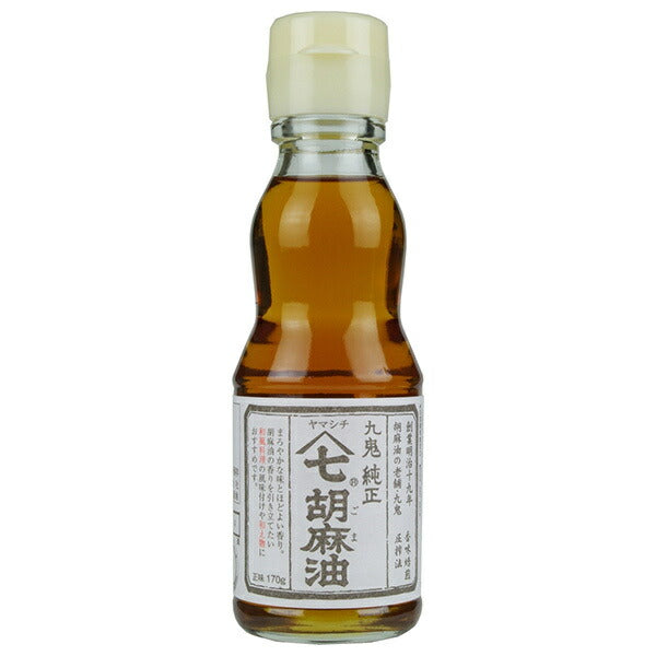 九鬼産業 ヤマシチ 純正胡麻油 170g瓶×12本入【日本出荷】