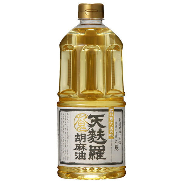 九鬼産業 天麩羅 胡麻油 910gPET×6本入【日本出荷】