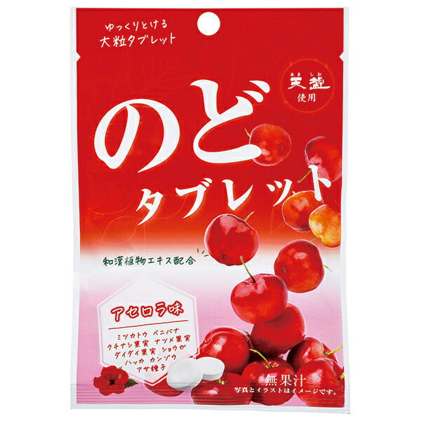 赤穂化成 のどタブレット アセロラ味 24g×100(10×10)袋入【日本出荷】