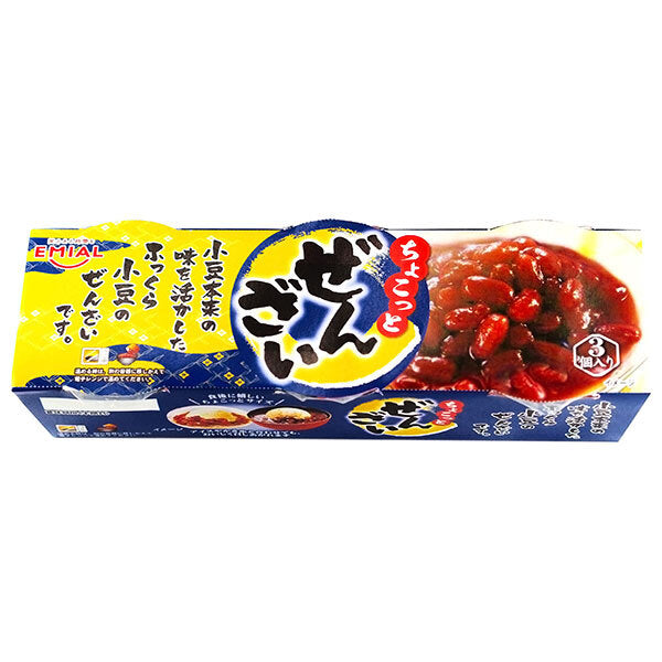 EMIAL 安曇野食品工房 ちょこっとぜんざい 3連 (75gx3)×6個入【日本出荷】