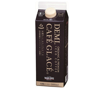 麻布タカノ 有機デミ カフェグラッセ 500ml紙パック×12本入【日本出荷】