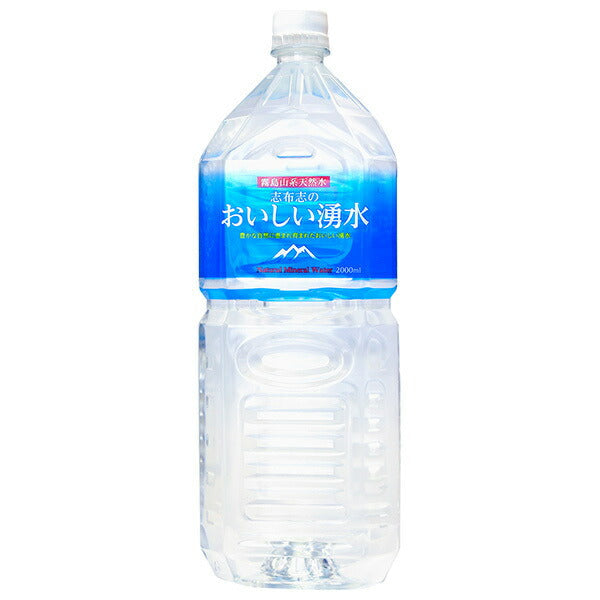Kirishima Spring Water Delicious Shibushi Spring Water 2L plastic bottles x 6 bottles [shipped in Japan]