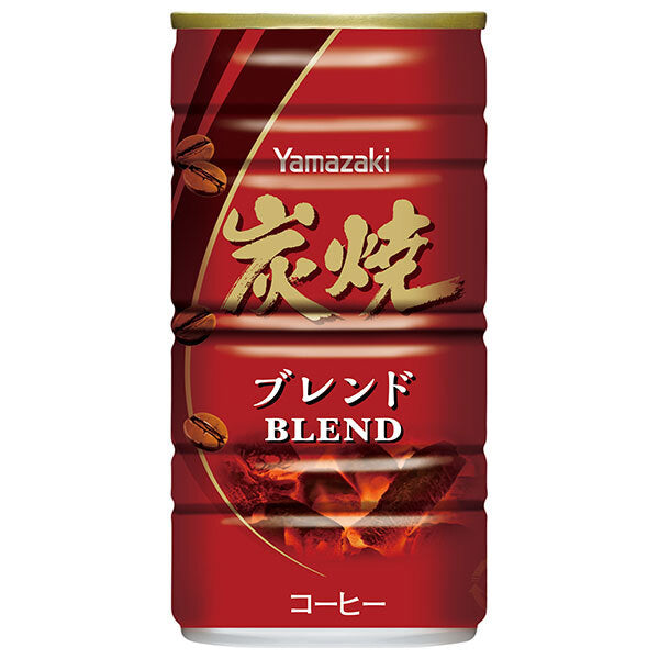 Yamazaki Baking Charcoal Blend 185g can x 30 bottles [shipped in Japan]
