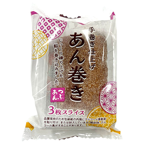 山崎製パン あん巻き 3枚スライス 3枚×10個入【日本出荷】