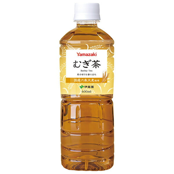 Yamazaki Baking Barley Tea 600ml PET bottle x 24 pieces [Shipped in Japan]