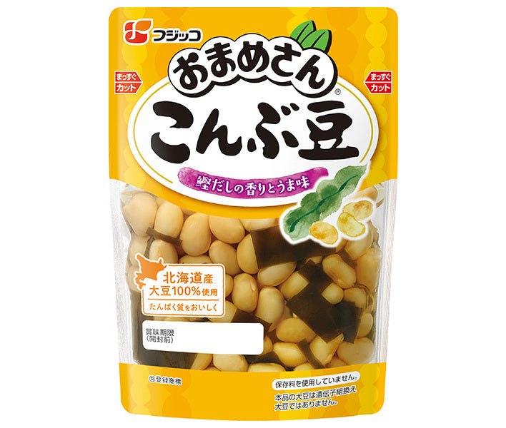 フジッコ おまめさん こんぶ豆 150g×10袋入【日本出荷】