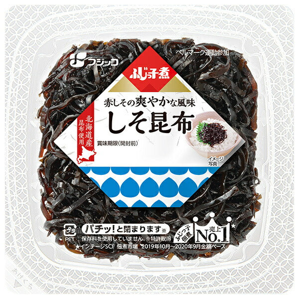 Fujikko Fujikko Boiled Shiso Kelp 74g x 24 (12 x 2) pieces [Shipped in Japan]