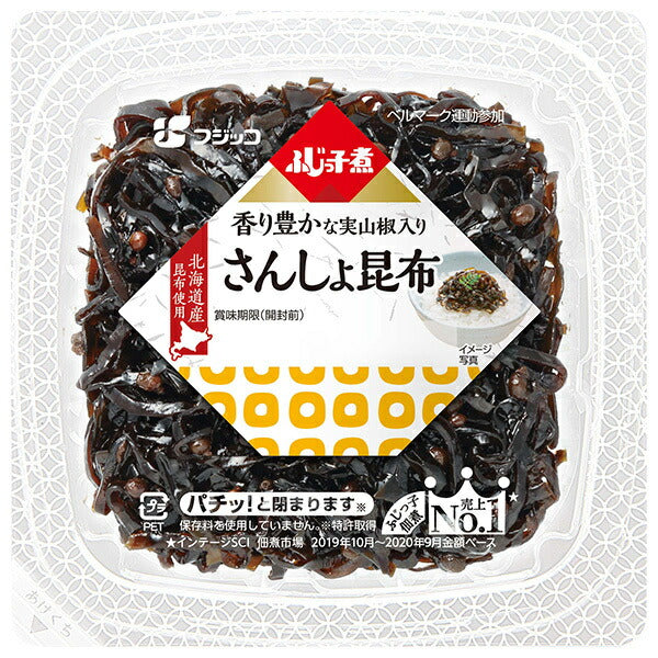 Fujikko Fujikko stew Sansho kelp 74g x 24 (12 x 2) pieces [Shipped in Japan]