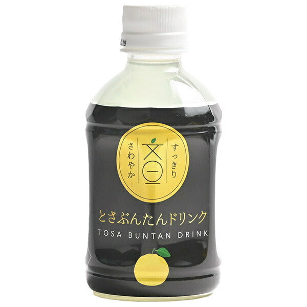 Shikoku Kensho Tosa Buntan Drink 280ml plastic bottle x 24 pieces [shipped in Japan]