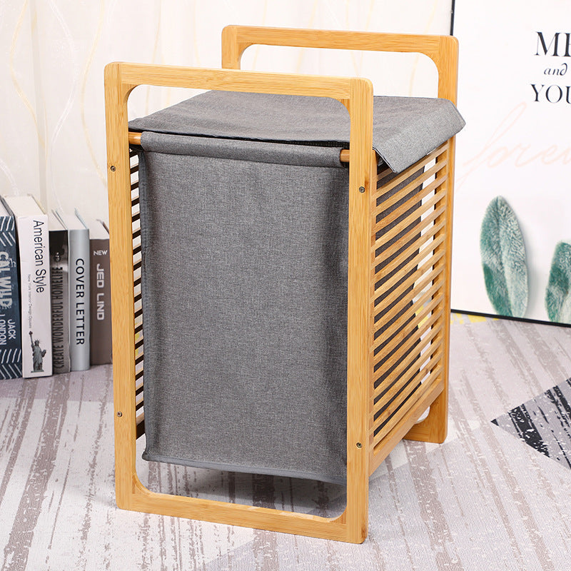 Simple Folding Japanese Nanzhu Fabric Shelf