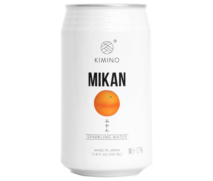 KIMINO DRINKS みかんスパークリングウォーター 350ml缶×24本入【日本出荷】