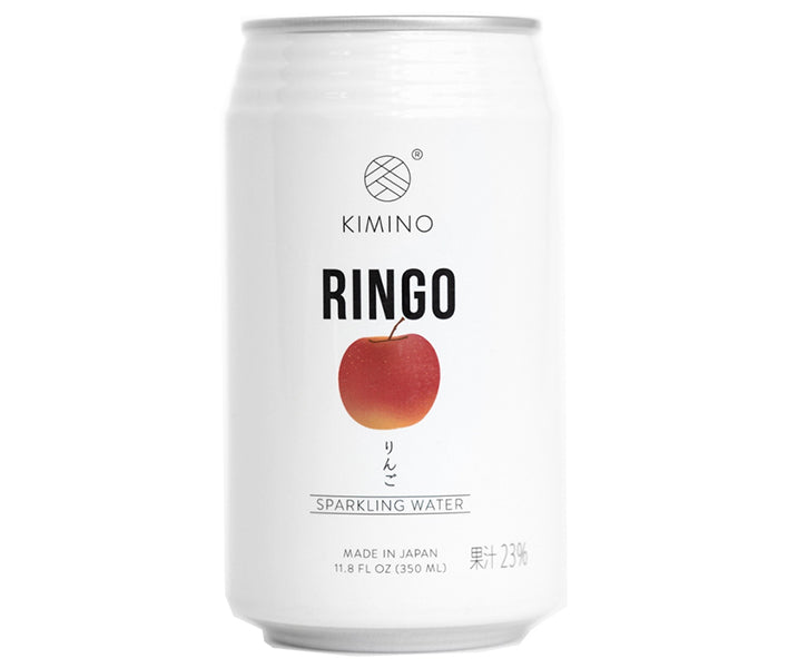 KIMINO DRINKS りんごスパークリングウォーター 350ml缶×24本入【日本出荷】