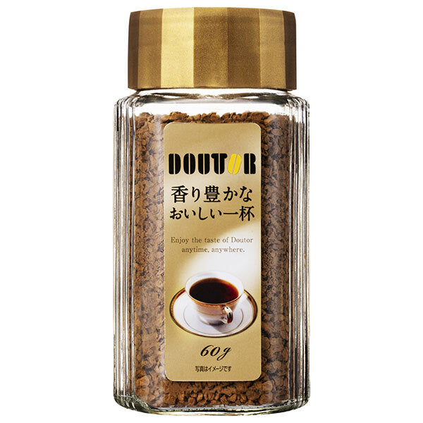 ドトールコーヒー 香り豊かなおいしい一杯 60g瓶×12本入【日本出荷】
