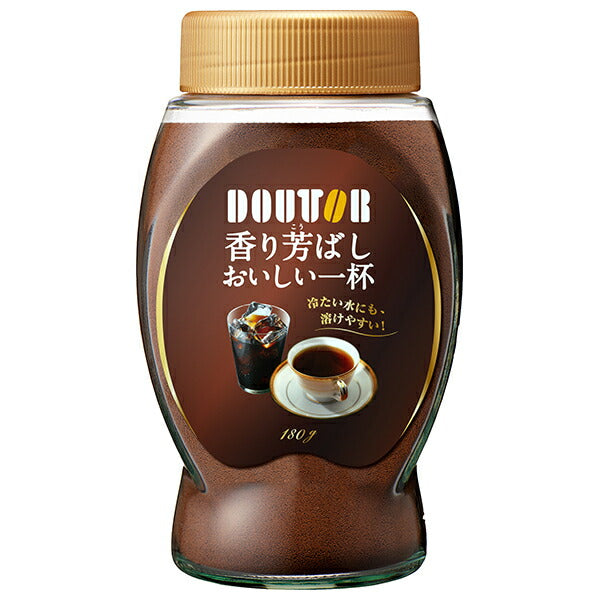 Doutor Coffee Fragrant Delicious Cup 180g bottle x 12 bottles [Shipped in Japan]