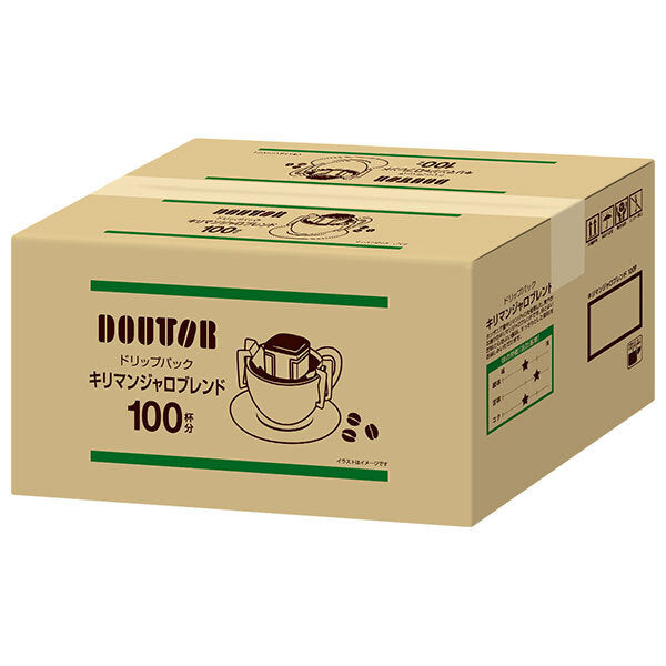 Doutor Coffee Doutor Drip Pack Kilimanjaro Blend (7g x 100P) x 1 piece [Shipped in Japan]