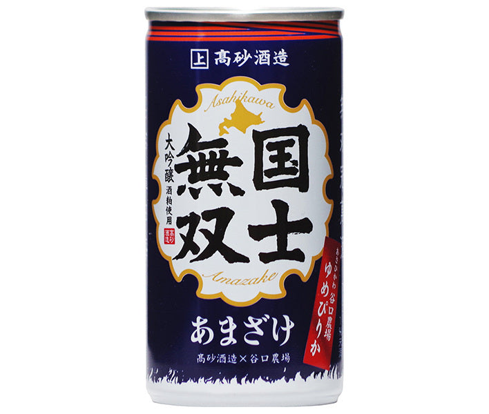 Takasago Sake Brewery Kokushi Musou Daiginjo Sake Kasu Amazake 190g can x 30 pieces [Shipped in Japan]