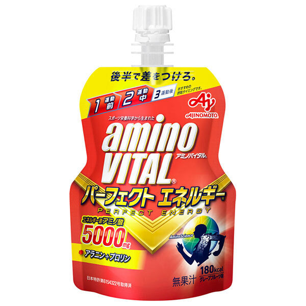 Ajinomoto Amino Vital Jelly Perfect Energy 130g pouch x 24 pieces [shipped in Japan]