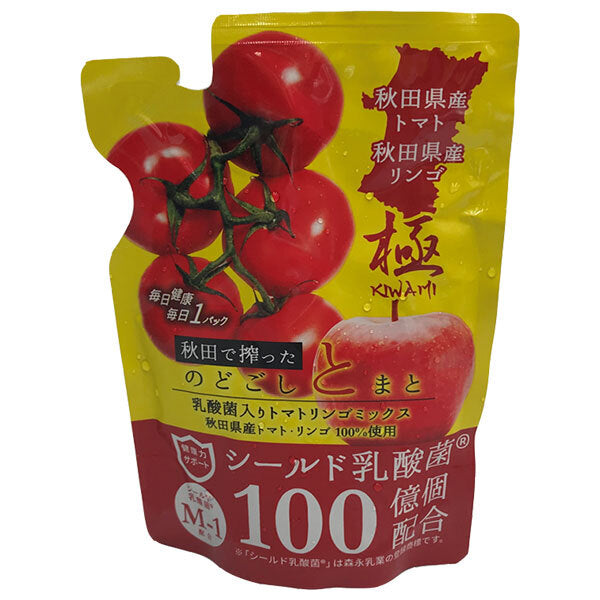 丸大堀内 創農 乳酸菌入りトマトリンゴミックス 極 150gパウチ×10袋入【日本出荷】
