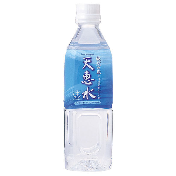 Aki Corporation Tenkeisui 500ml plastic bottle x 24 pieces [shipped in Japan]