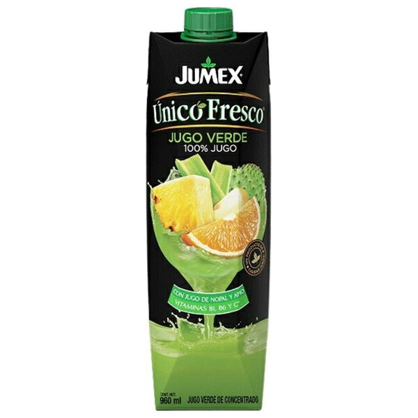 Artex Asia Green Juice with Cactus Puree 960ml paper pack x 12 bottles [Shipped in Japan]