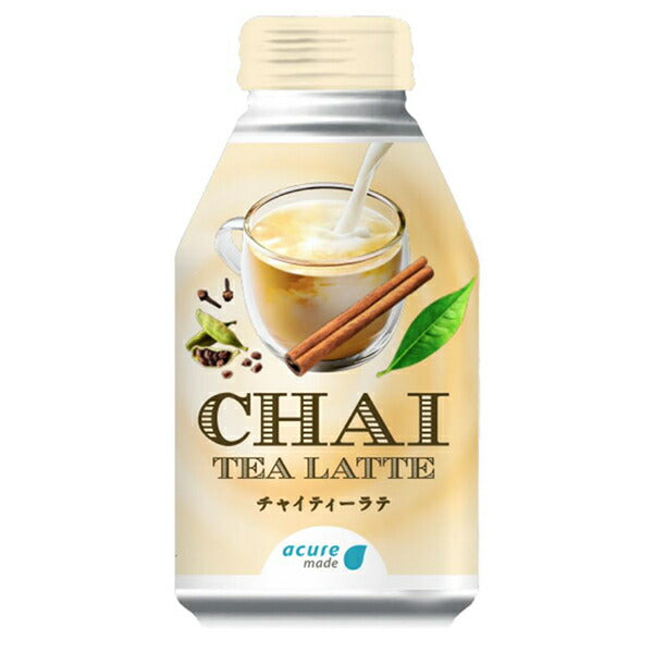 JR East Acure Made Chai Tea Latte 260g bottle can x 24 pieces [shipped in Japan]