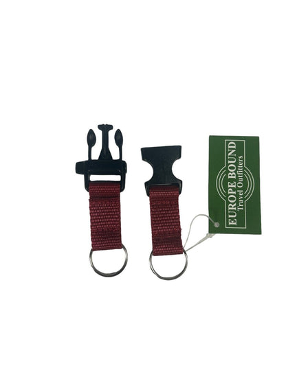 Europe Bound Buckle Key Ring Pack Of 3