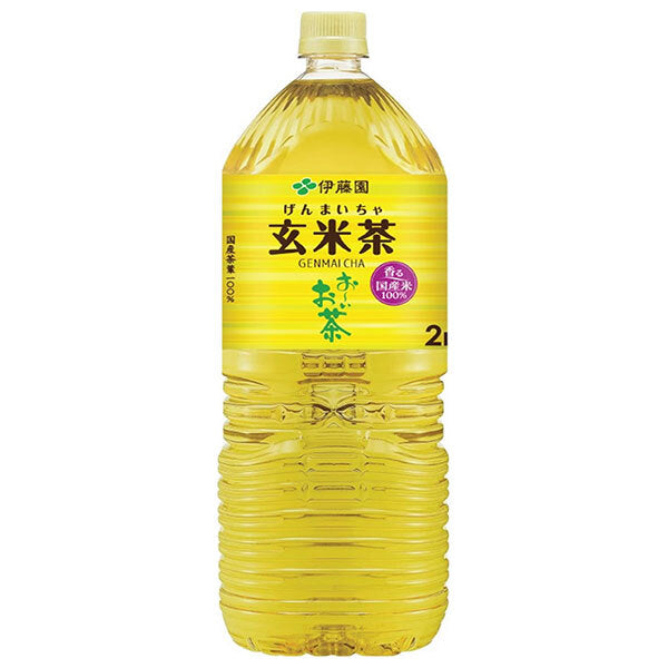 Itoen Oi Ocha Genmaicha 2L plastic bottle x 6 bottles [shipped in Japan]